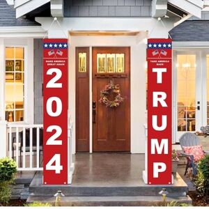 Trump 2024 Flag Banners